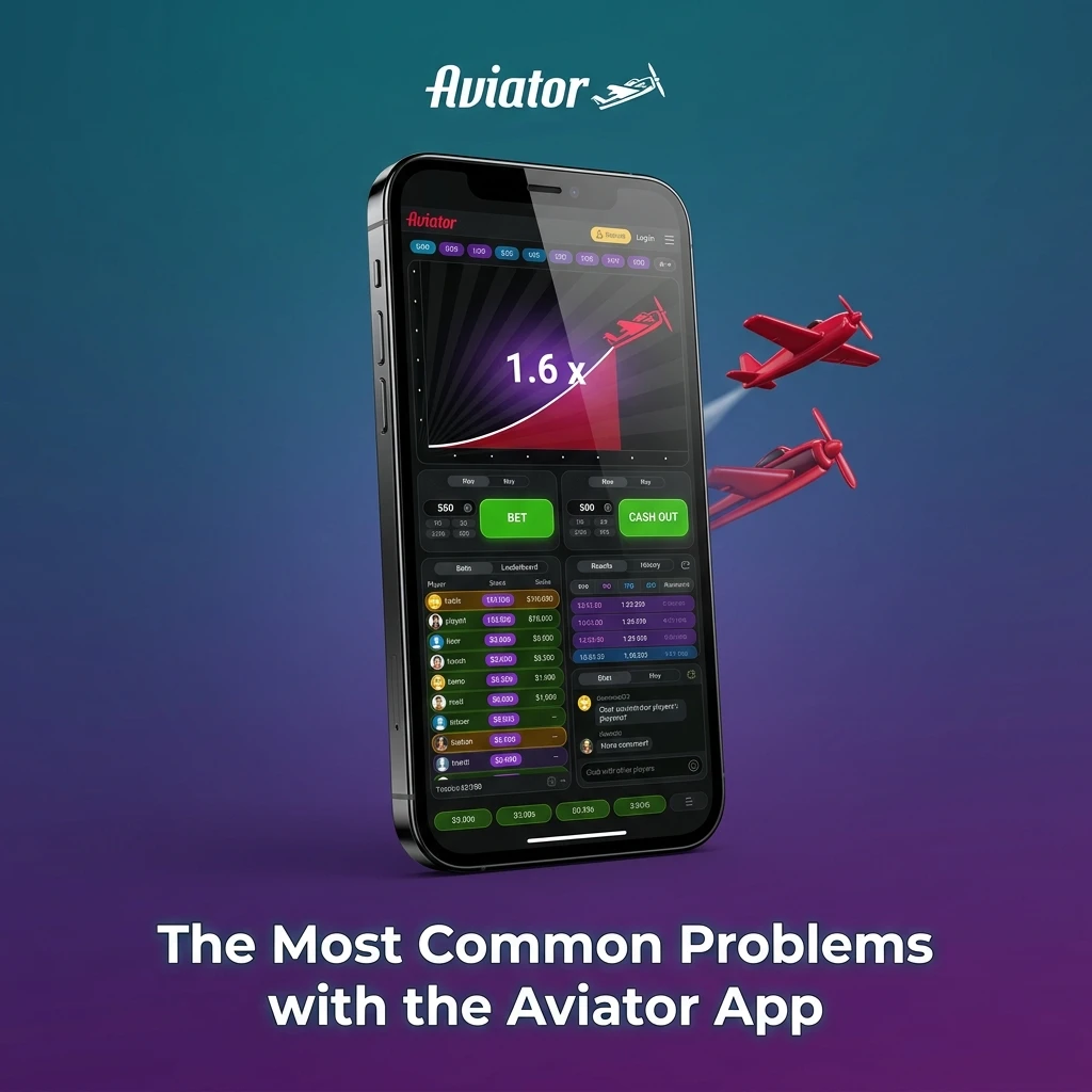 Aviator app common problems including crashes, APK install block, game freeze, deposit issues, and login errors with fixes